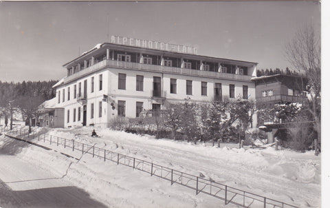 AK Mönichkirchen. Alpenhotel Lang.