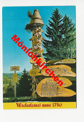 AK Wechselenzi anno 1780. Mönichkirchen.