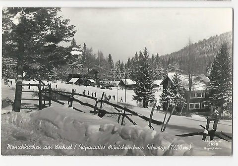 AK Mönichkirchen am Wechsel. Skiparadies Mönichkirchner Schwaig.