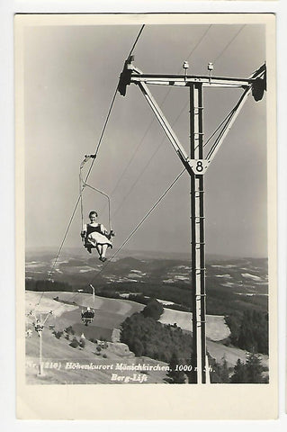 AK Mönichkirchen. Berg-Lift.