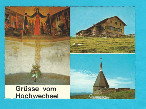 AK Grüsse vom Hochwechsel.