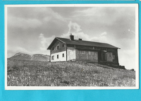 AK Wetterkoglerhaus. Hochwechsel. Blick zur Raxalpe.