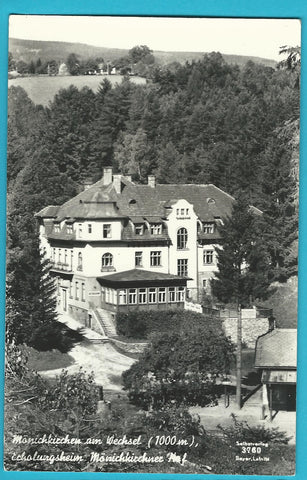 AK Mönichkirchen am Wechsel. Erholungsheim Mönichkirchner Hof.