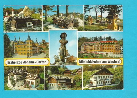 AK Mönichkirchen. Erzherzog Johann-Garten.