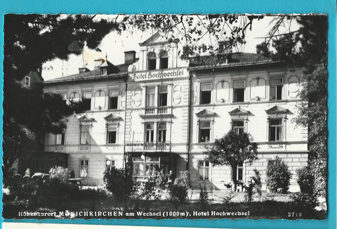 AK Mönichkirchen am Wechsel. Hotel Hochwechsel.