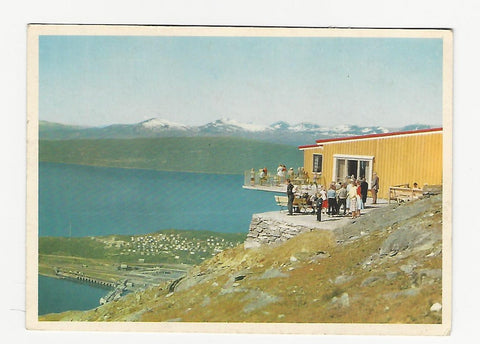 AK Narvik. Utsikt fra Fjellrestauranten.