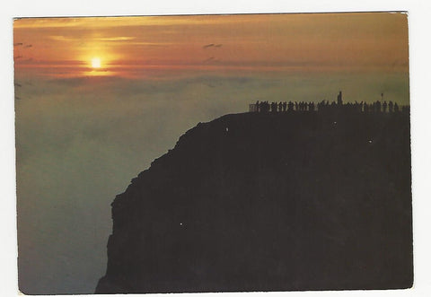 AK Nordkapp. Midnattsol over takehavet.