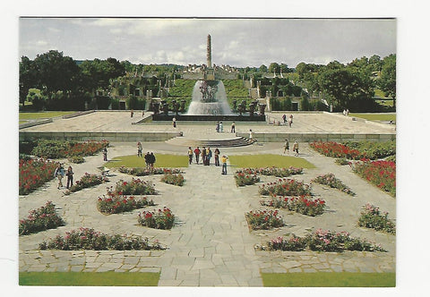 AK Oslo. Vigelandsparken.