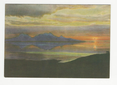 AK Norge - Bodö. Midnattssol ved Landego.
