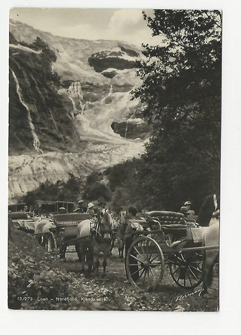 AK Loen - Nordfjord. Kjendalsbre.