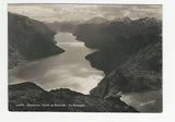 AK Jotunheimen. Gjende og Bessevatn - fra Besseggen.