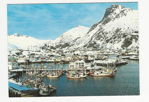 AK Svolvaer. Utsikt over stedet.