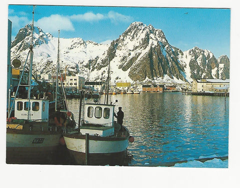 AK Svolvaer. Motiv fra havneomradet.