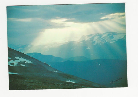 AK Norge: Jotunheimen. Parti mot Hestbrepiggene.