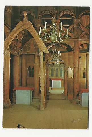 AK Norge: Hopperstad stavkirke, Vik i Sogn.
