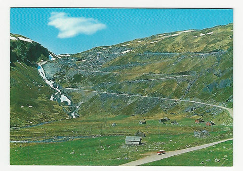 AK Norge: Myrkdalen. Ruten Voss - Vinje - Vik i Sogn - Vangsnes.