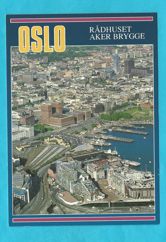 AK Oslo. Radhuset. Aker Brygge.