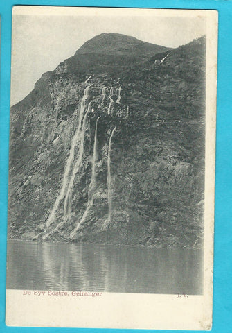 AK De Syv Söstre, Geiranger.