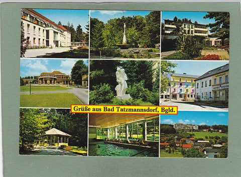 AK Grüße aus Bad Tatzmannsdorf.