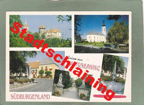 AK Grüße aus Stadtschlaining.