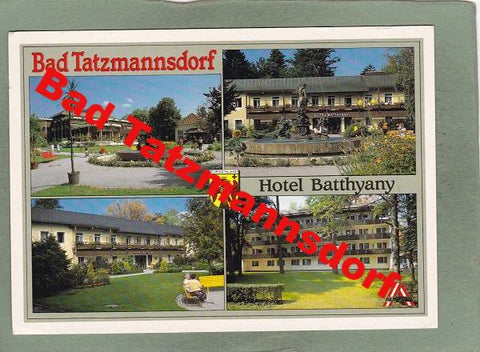 AK Bad Tatzmannsdorf. Hotel Batthyany.