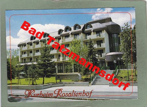 AK Bad Tatzmannsdorf. Kurheim Rosalienhof.