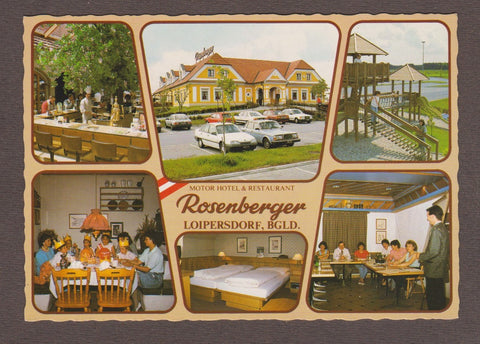AK Loipersdorf, Bgld. Motor Hotel & Restaurant Rosenberger.