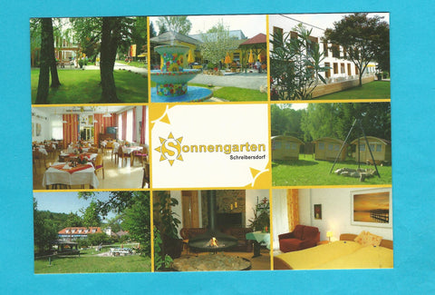 AK Schreibersdorf. Sonnengarten.