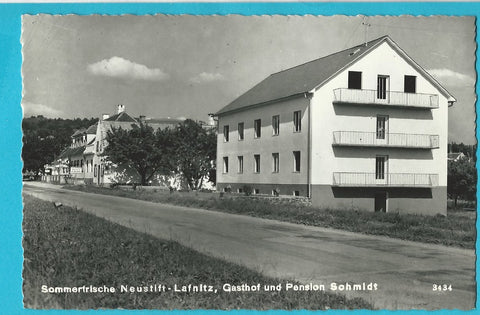 AK Neustift an der Lafnitz. Gasthof u. Pension Schmidt.