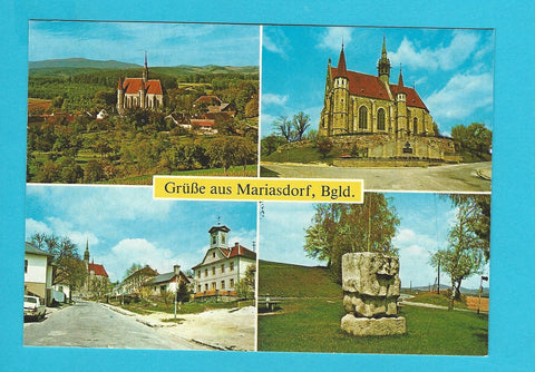 AK Mariasdorf. Gotische Pfarrkirche.