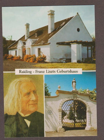 AK Raiding. Franz Liszts Geburtshaus.