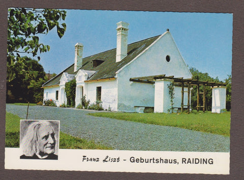 AK Raiding. Franz Liszt - Geburtshaus.