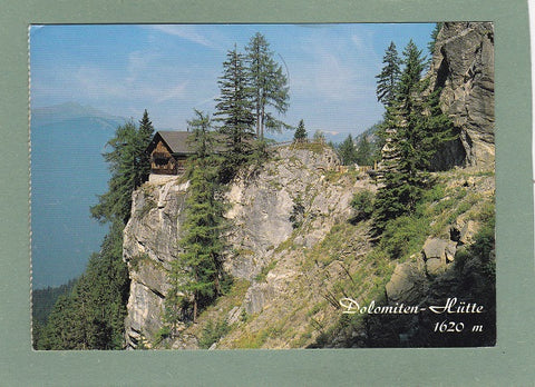 AK Dolomitenhütte, Osttirol. Gelaufen 1997 in Kals am Grossglockner.