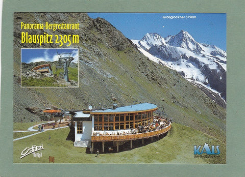 AK Panorama-Bergrestaurant Blauspitz 2305m, Kals am Großglockner.