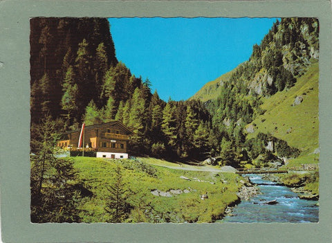 AK Hinterbichl – Prägraten. Jausenstation Pebell-Alm 1520m.