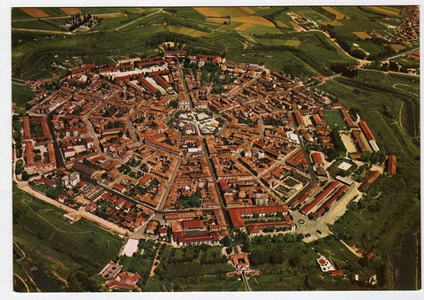 AK Palmanova. Veduta aerea della citta fortezza.