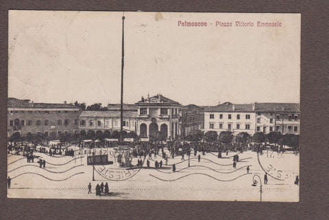 AK Palmanova - Piazza Vittorio Emanuele. (um1926)