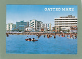 AK Gatteo Mare. Alberghi e spiaggia visti dal mare.