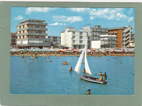 AK Gatteo Mare. Alberghi visti dal mare.