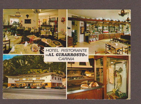 AK Paluzza. (Carnia) Hotel Ristorante Al Girarrosto.