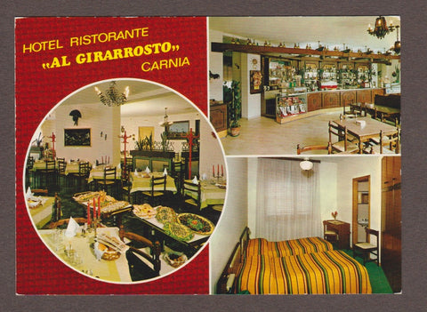 AK AK Paluzza. (Carnia) Hotel Ristorante Al Girarrosto.