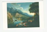 AK Giuseppe Bernardino Bison, Paesaggio alpestre con ninfe. Dal catalogo Il Museo Civico d'arte di Pordenone.