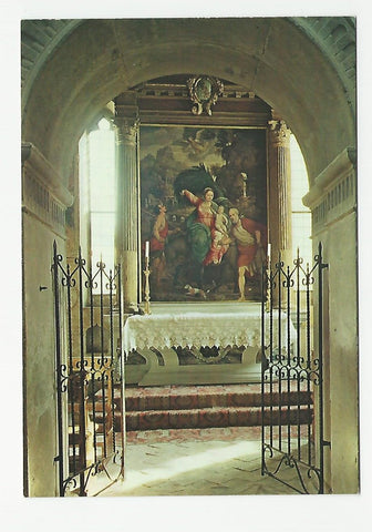 AK Pordenone. Duomo - Cappella Mantica Fuga in Egitto di P. Amalteo.