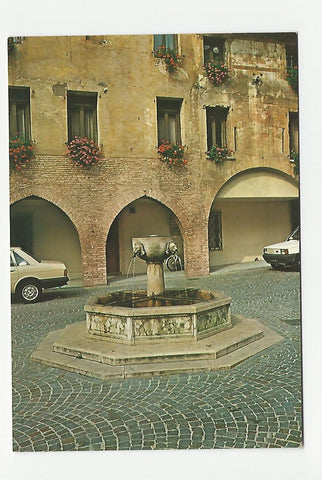 AK Pordenone. Piazzetta S. Marco - La Fontana.