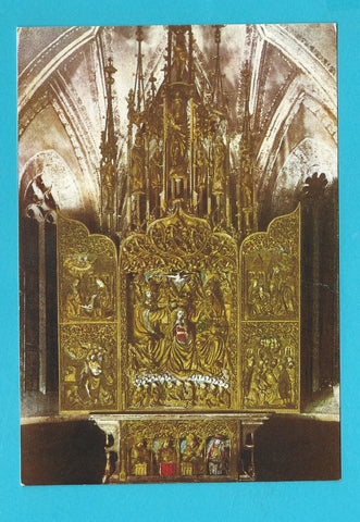 AK Pontebba. Santuario di Pontebba. Trittico dell'Immagine attribuito a Volfgango Holler.