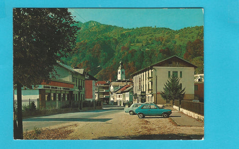 AK Pontebba. Via Mazzini.