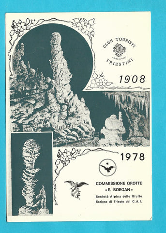 AK La Grotta Gigante. Da una vecchia stampa. (Reprint)