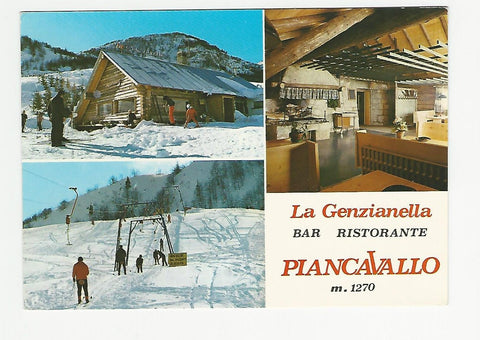 AK Piancavallo.  La Genzianella. Bar Ristorante.