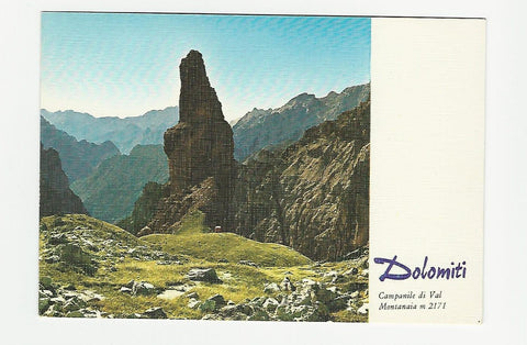 AK Dolomiti. Campanile di Val Montanaia.