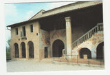 AK Sesto al Reghena. Abbazia Benedettina di Santa Maria in Sylvis. Facciata con loggetta e scalone.